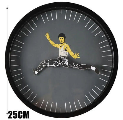 Kung Fu Wall Clock Chinese Bruce Lee Personality from Odditygadget at $29.97