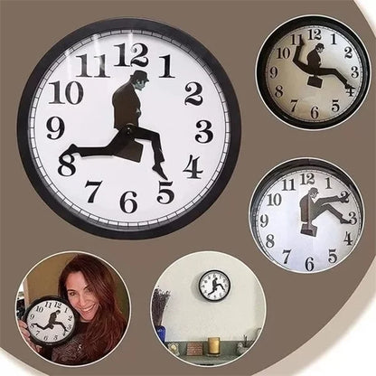 Silly Walk Wall Clock from Odditygadget at $24.97