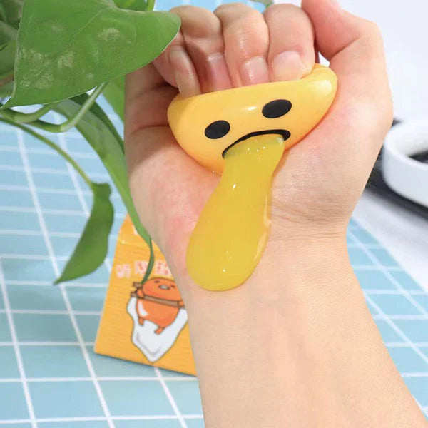 Vomiting Egg Yolk Toys Anti Stress from Odditygadget at $0.00