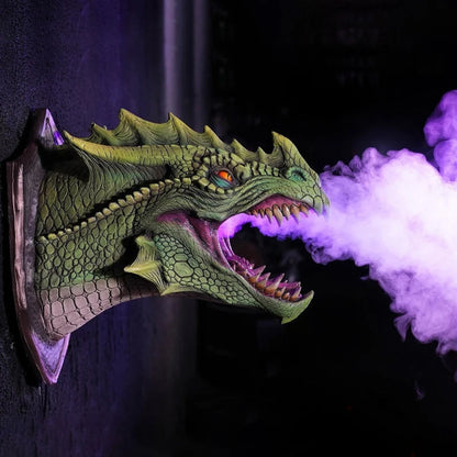 Dragon Legends Prop 3d Wall Mounted Dinosaur Smoke Light Wall from Odditygadget at $49.97