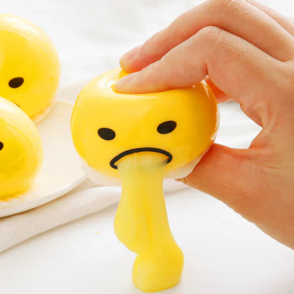 Vomiting Egg Yolk Toys Anti Stress from Odditygadget at $0.00