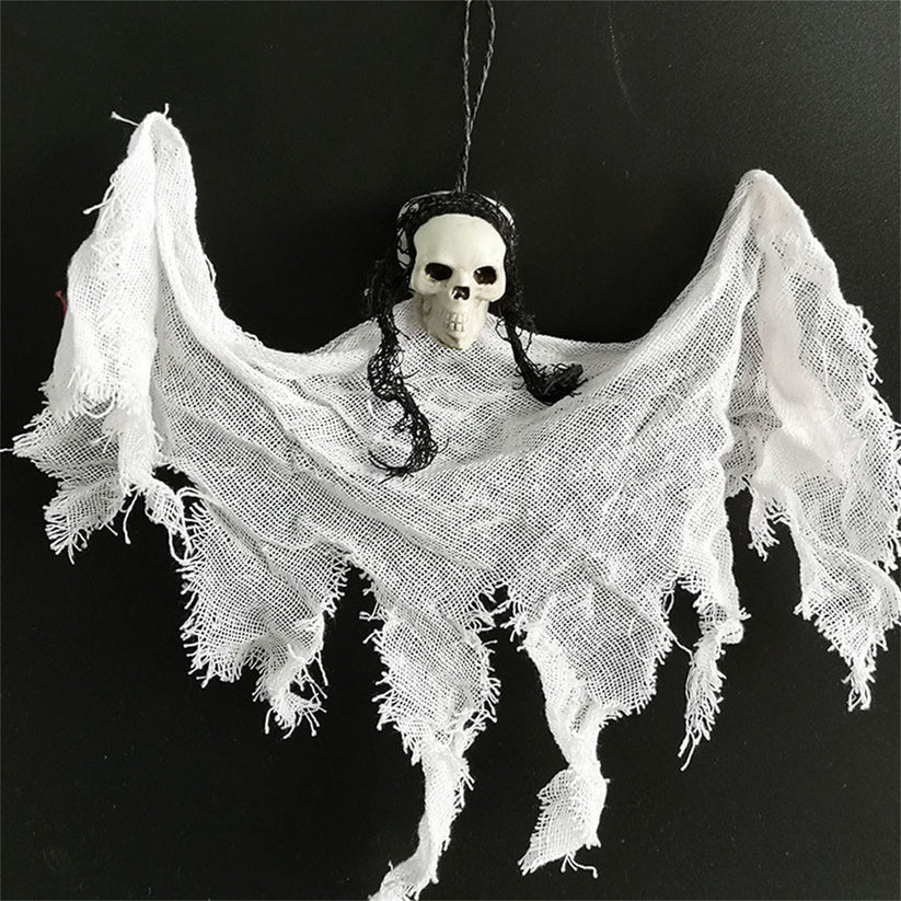 Halloween Skull Ghost Hanging Decoration from Odditygadget at $14.97