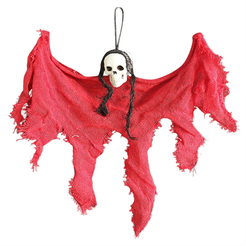 Halloween Skull Ghost Hanging Decoration from Odditygadget at $14.97