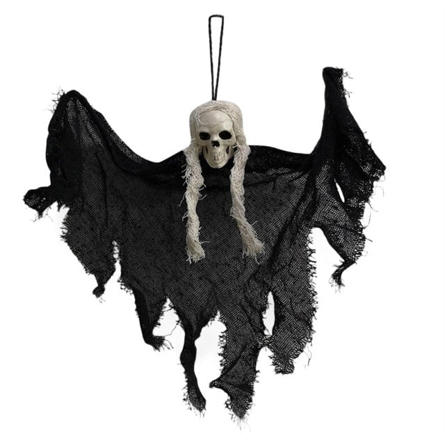 Halloween Skull Ghost Hanging Decoration from Odditygadget at $14.97