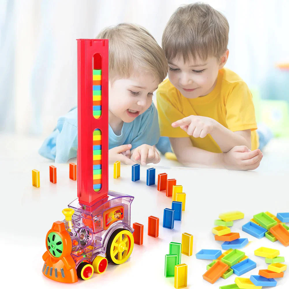 Automatic Sets Up Colorful Blocks Game (80 x Plastic Blocks) from Odditygadget at $42.97