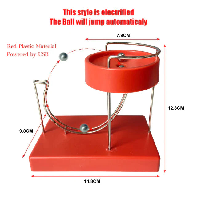 Kinetic Art Perpetual Marble Machine from Odditygadget at $36.47