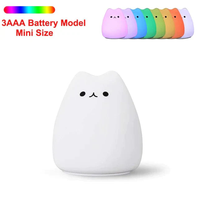 Cute Cat Night Lamp from Odditygadget at $24.97