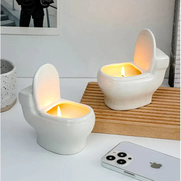 Creative Funny Toilet Aromatherapy Candle from Odditygadget at $34.97