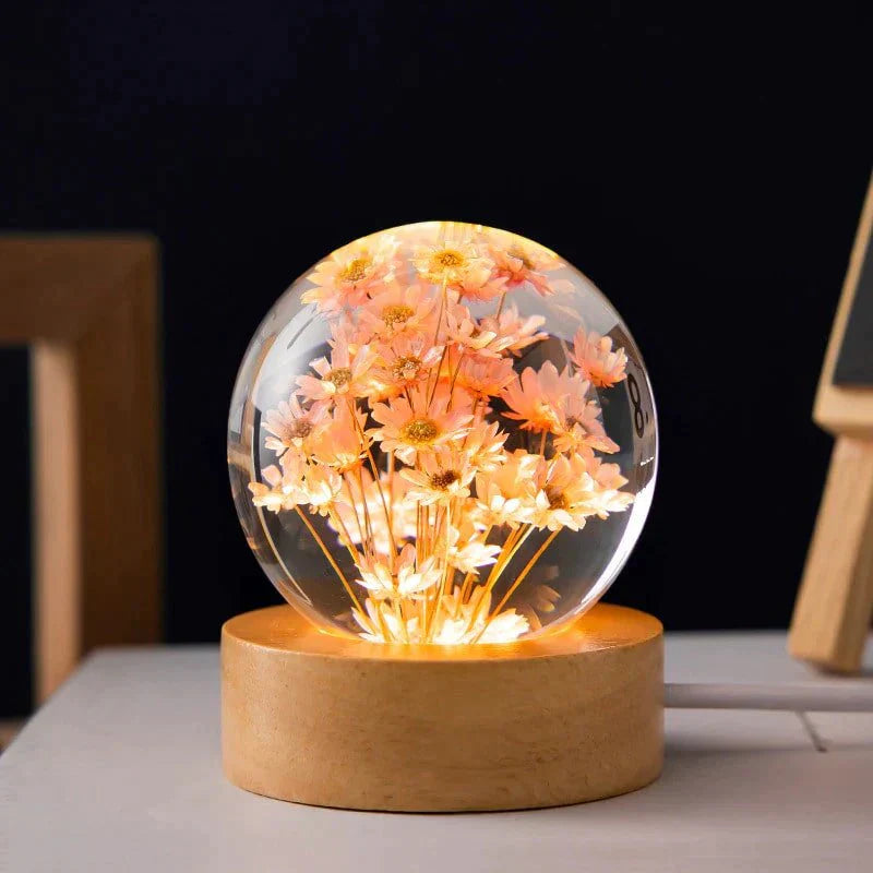 Dandelion Crystal Flower Lamp from Odditygadget at $32.97